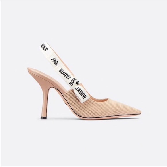 Dior J’adior Nude Slingback Pump in 39 1/2 - 9.5 - Picture 1 of 16